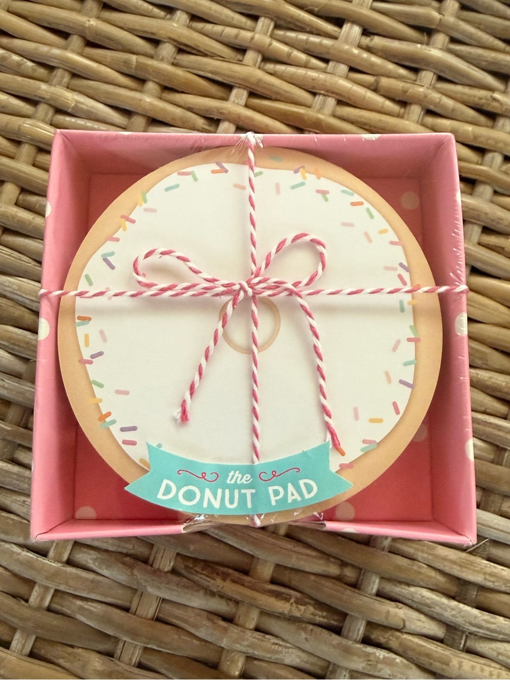 Eccolo ’The Donut Pad’ Boxed Notepad